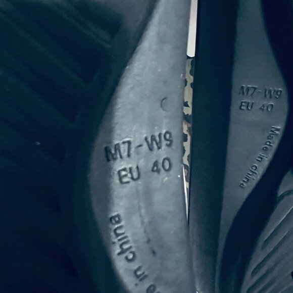 Reel Legends-Unisex-Black/Leopard Print Flip Flops-Arch Support-W 9, M 7-Comfy - Picture 16 of 16